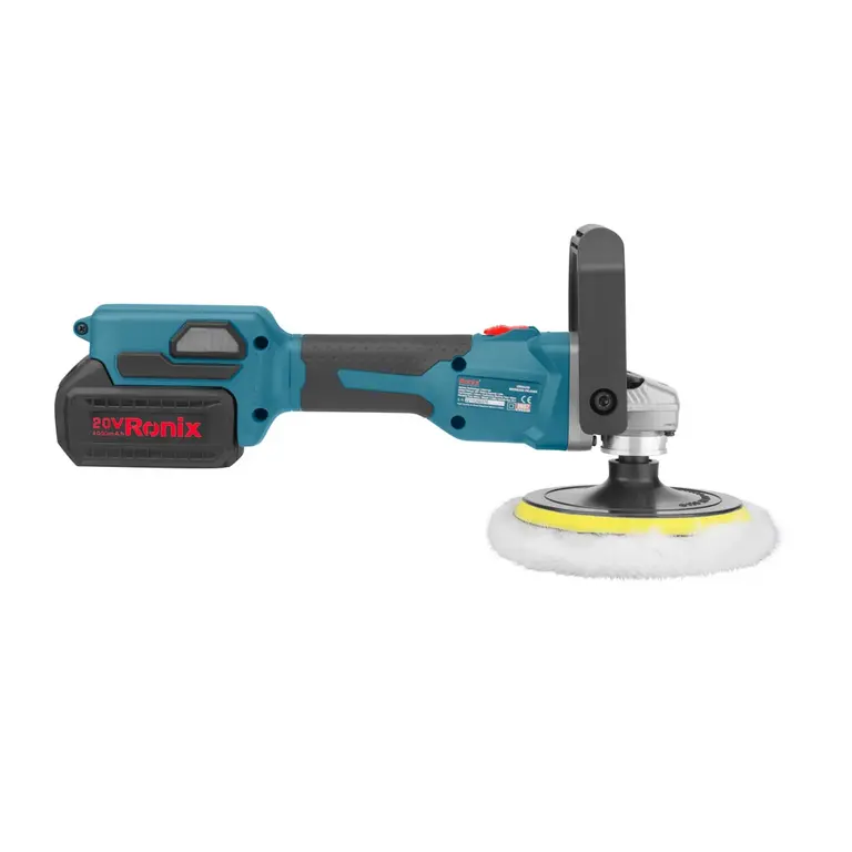 دستگاه پولیش دوال اکشن (اوربیتال) شارژی ۲۰ ولت براش‌لس رونیک